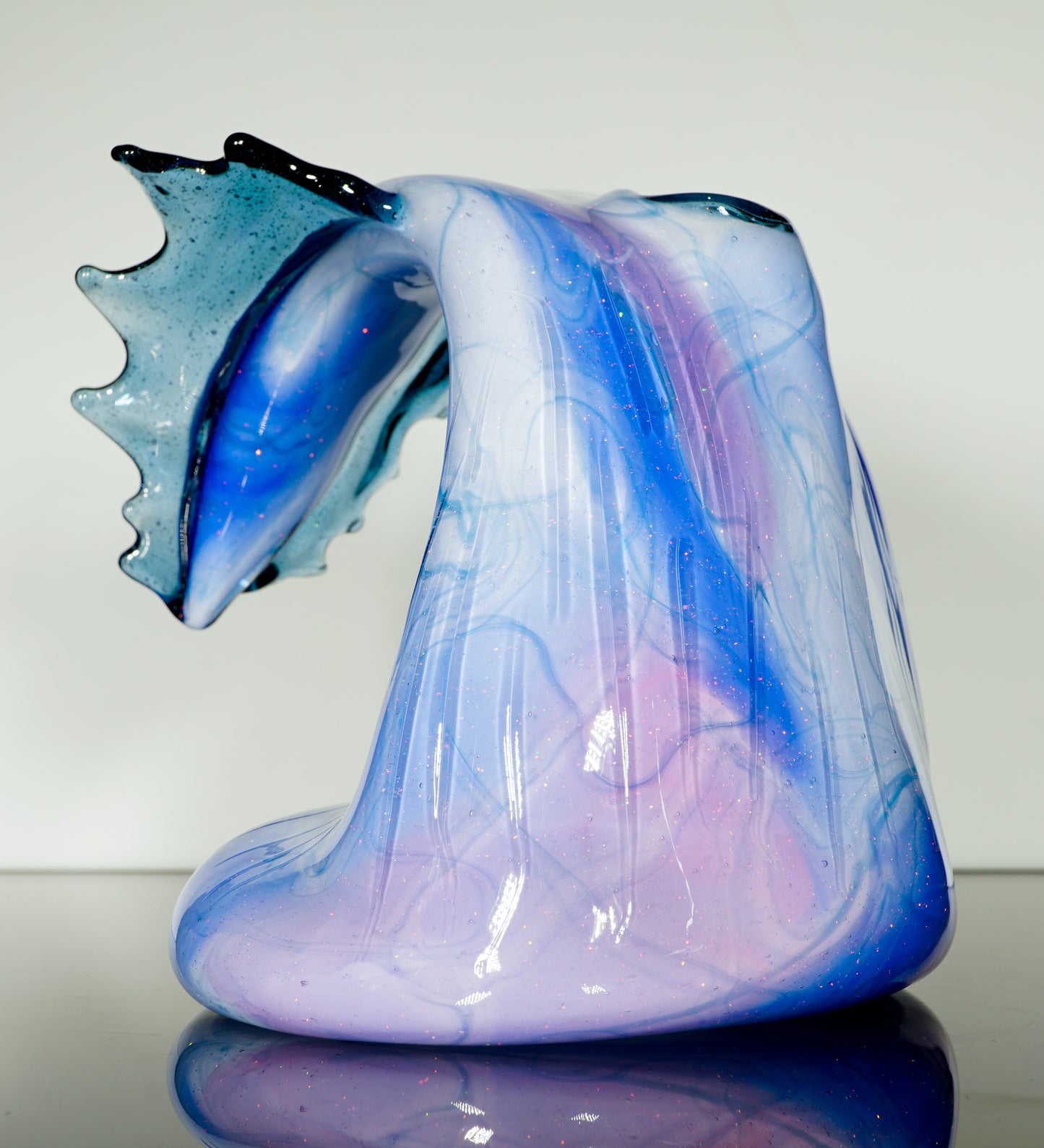 Crushed Opal UV Scribble Wave