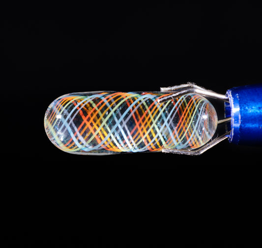 UV Rainbow Pinstripe Terp Pillar (14-17mm)